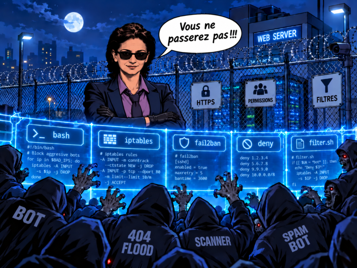 De la cybersécurité: les bots qui vous spamment au 404-flood